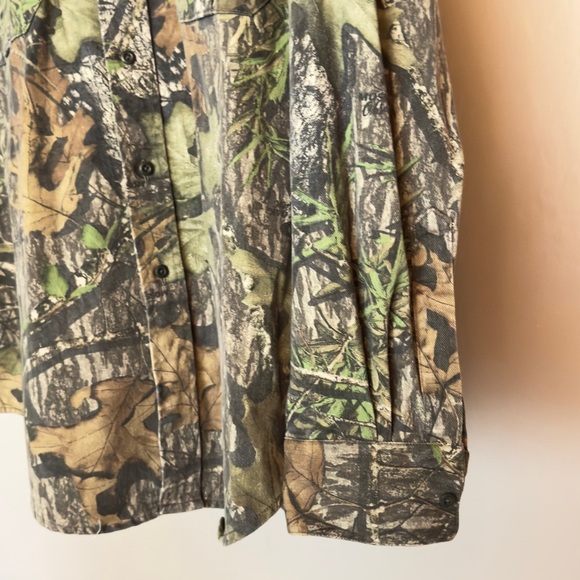 Vintage No Trace by Dan River Button Down Camo - Picture 5 of 10